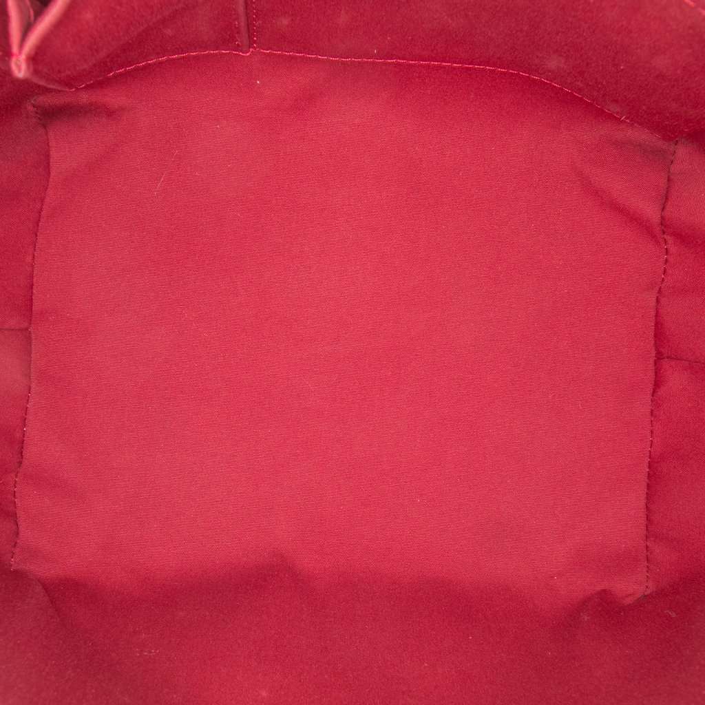 Louis Vuitton Monogram Vernis Bellevue PM Red Leather Very good condition - Model View