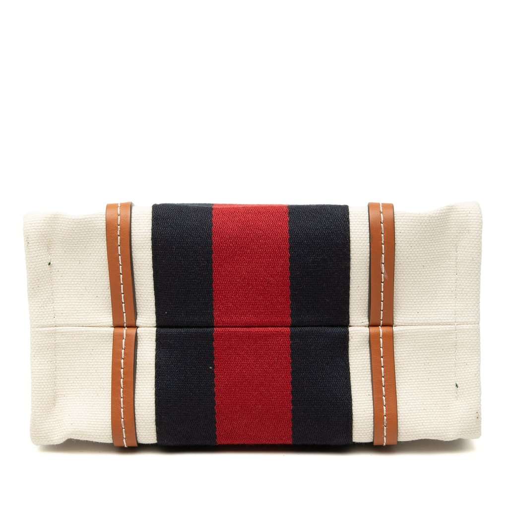Gucci Mini Canvas Interlocking G Web Tote Beige Very good condition - Inside View