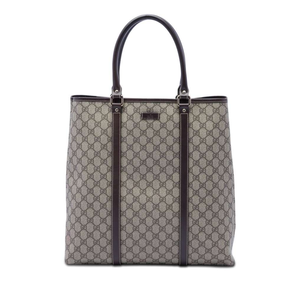 Gucci GG Supreme Joy Vertical Tote Beige Very good condition - Front View