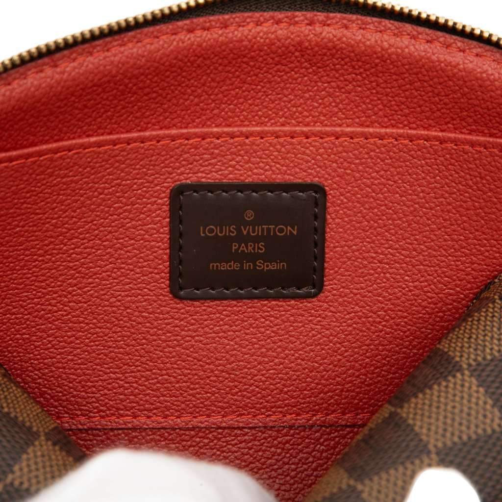 Louis Vuitton Damier Ebene Cosmetic Pouch Brown Very good condition - Box View