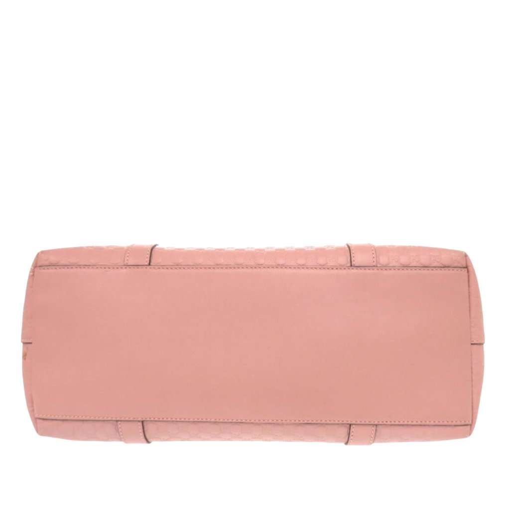 Gucci Medium Microguccissima Joy Satchel Pink Leather Very good - Inside View