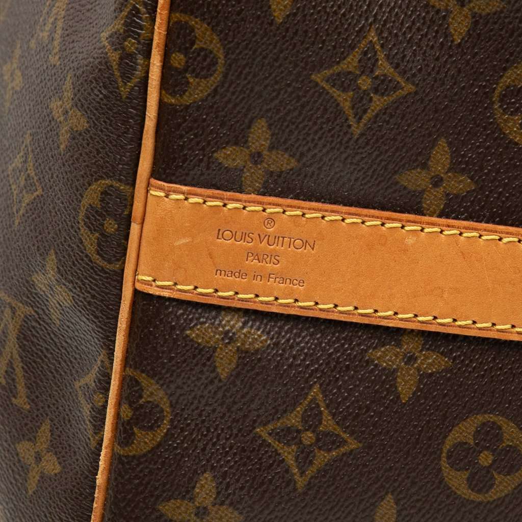Louis Vuitton Monogram Keepall Bandouliere 55 Brown Very good - Box View
