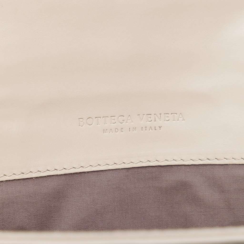 Bottega Veneta Nappa Intrecciato Belted Tote Beige Leather Very good condition - Box View