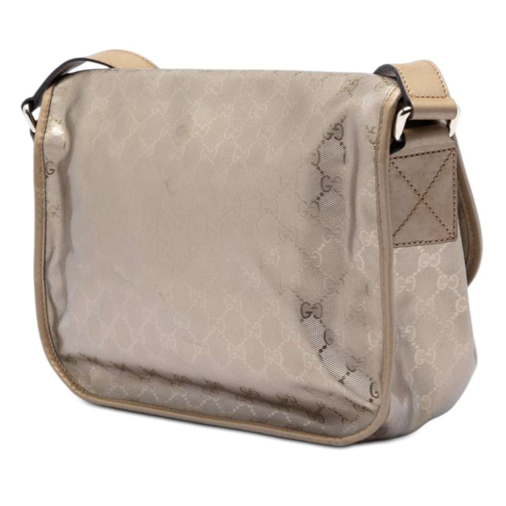 Gucci GG Imprime Crossbody Gold Very good condition - Back View