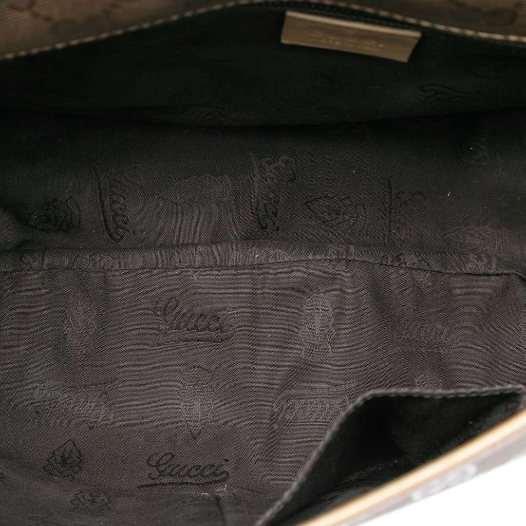 Gucci GG Imprime Crossbody Gold Very good condition - Model View