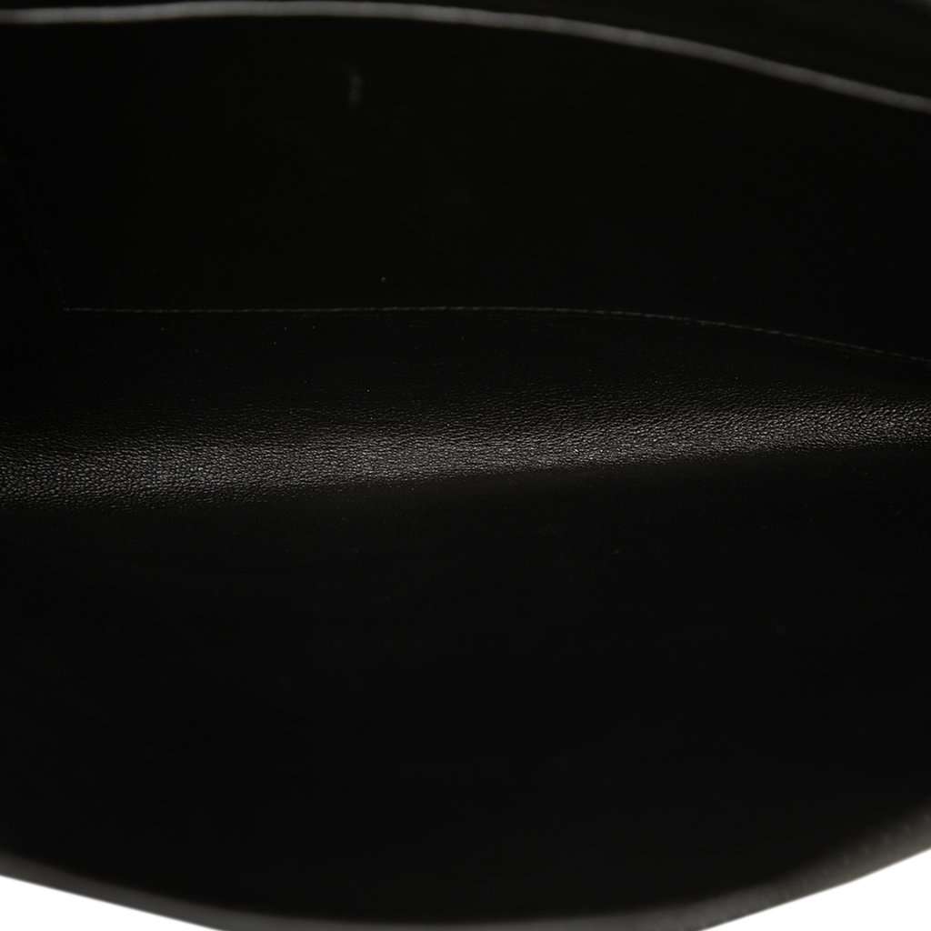 Balenciaga Grained Calfskin Neo Classic Compact Clutch with Strap Black Leather Very good - Model View