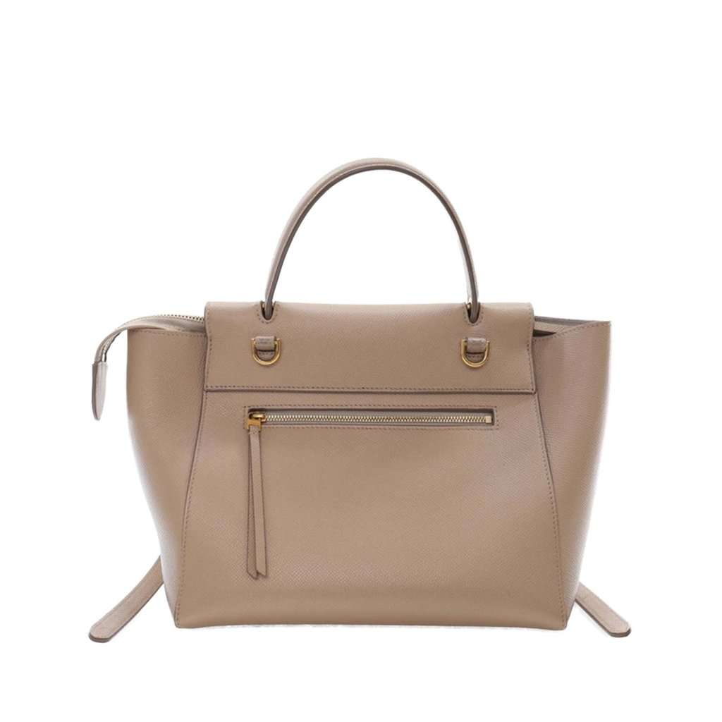 Celine Nano Grained Calfskin Belt Bag Beige Leather Very good condition - Box View