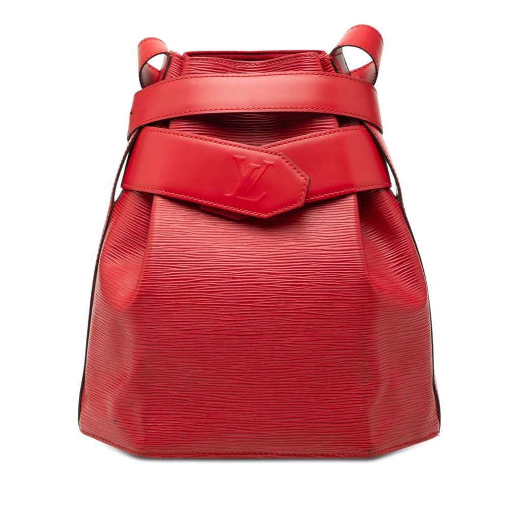 Louis Vuitton Epi Sac D Epaule Red Leather Very good condition - Front View