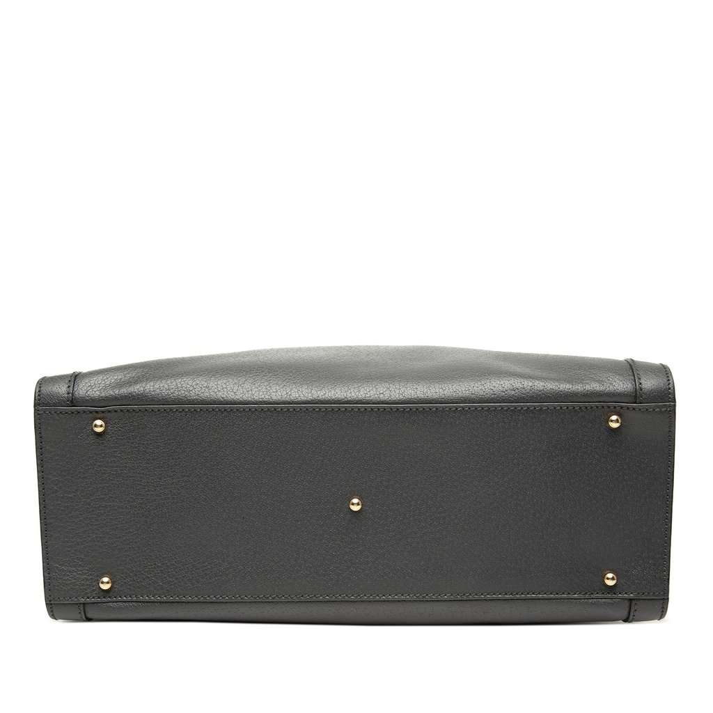 Gucci Medium Leather Bamboo Diana Tote Black Leather Very good - Inside View