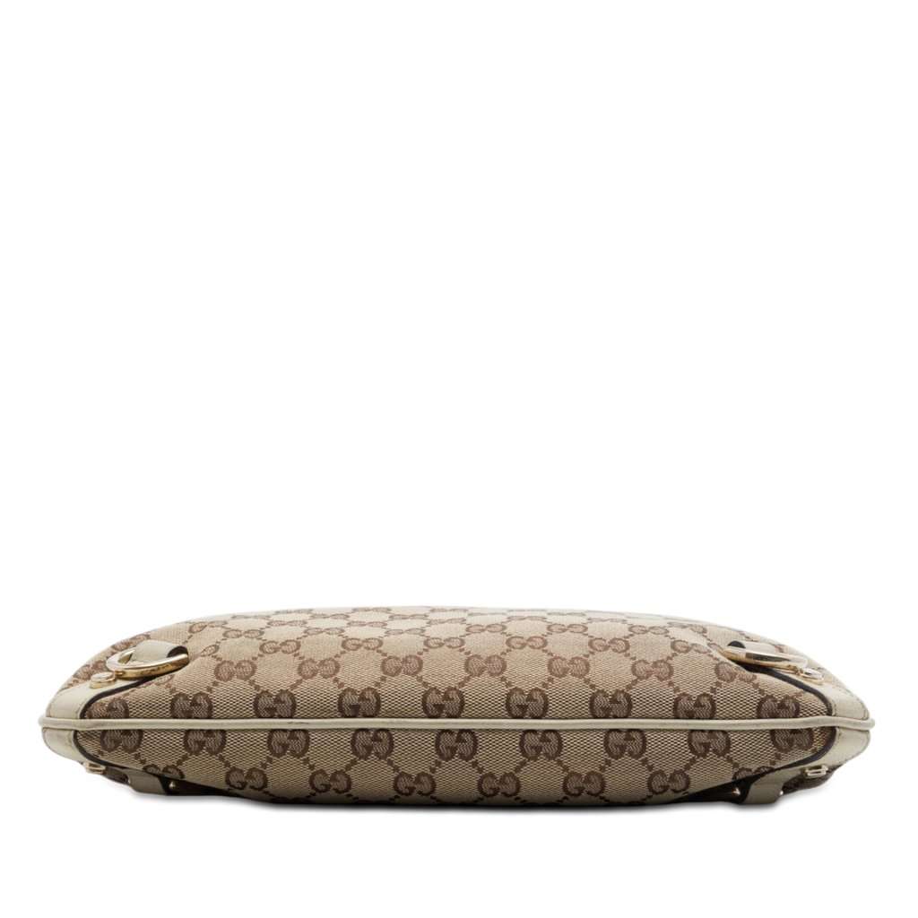 Gucci GG Canvas Abbey D Ring Crossbody Beige Very good - Inside View