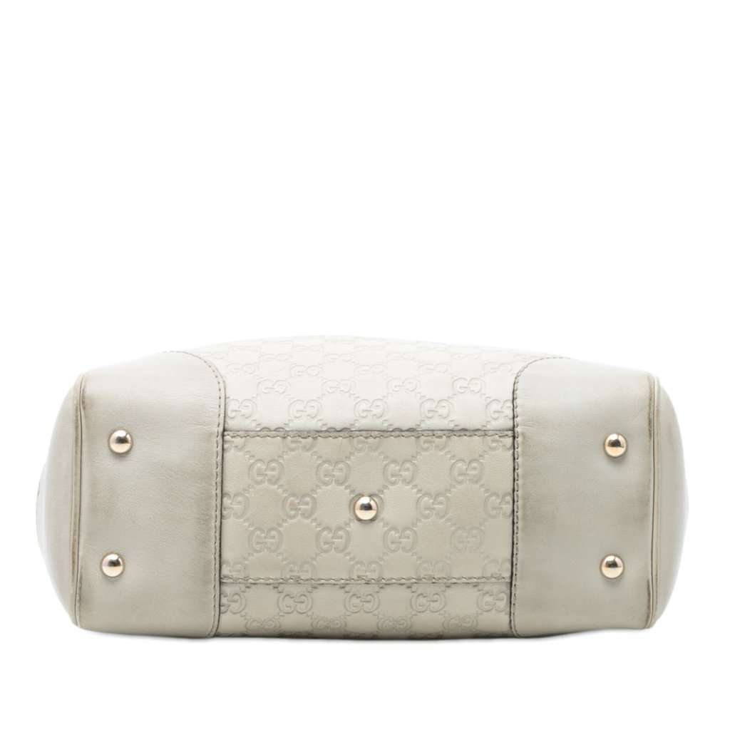 Gucci Guccissima Mayfair Tote White Leather Very good condition - Inside View