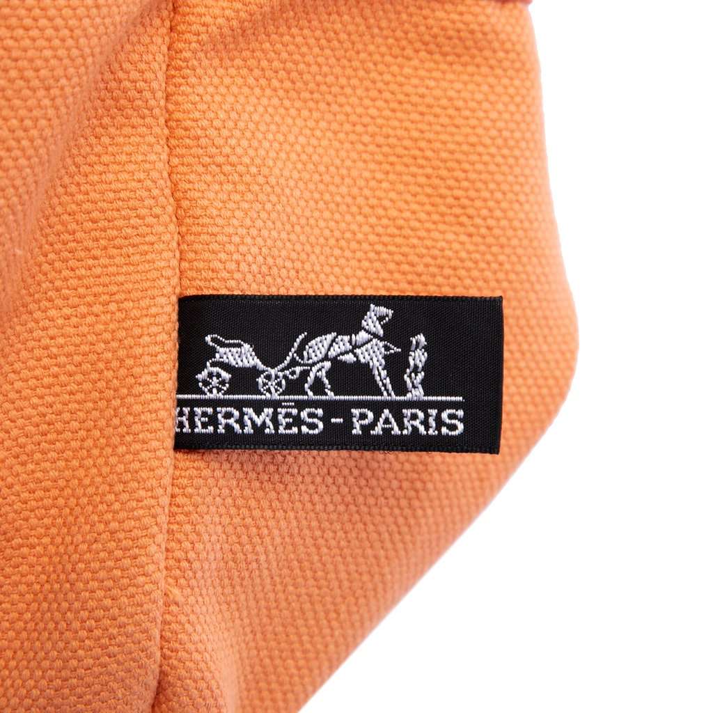 Hermès Toile Bora Bora PM Tote Orange Very good condition - Box View
