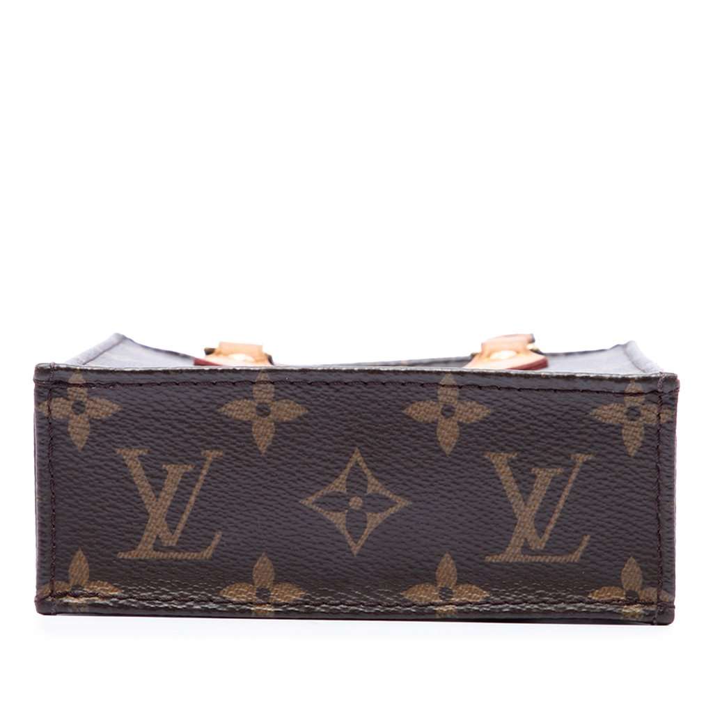 Louis Vuitton Monogram Petit Sac Plat Brown Very good condition - Inside View