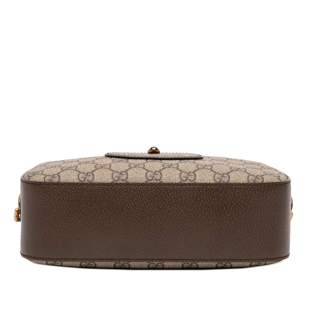 Gucci GG Supreme Web Neo Vintage Crossbody Beige Very good condition - Inside View