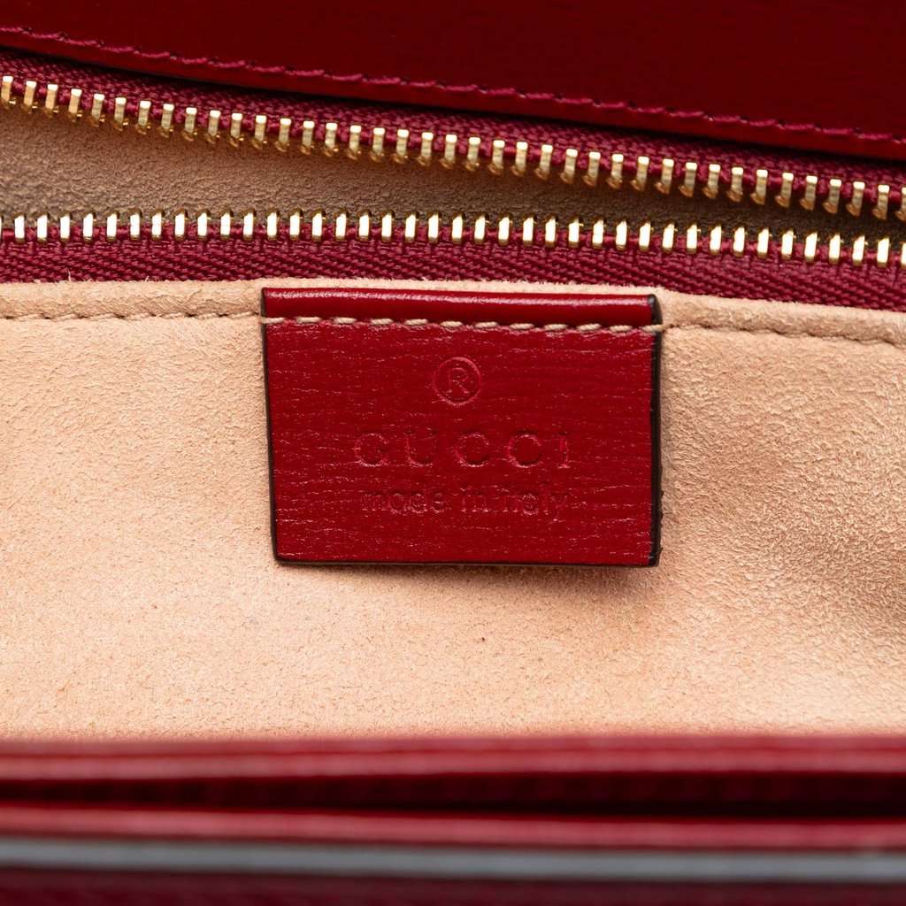 Gucci Medium GG Supreme Horsebit 1955 Shoulder Bag Beige Very good - Box View