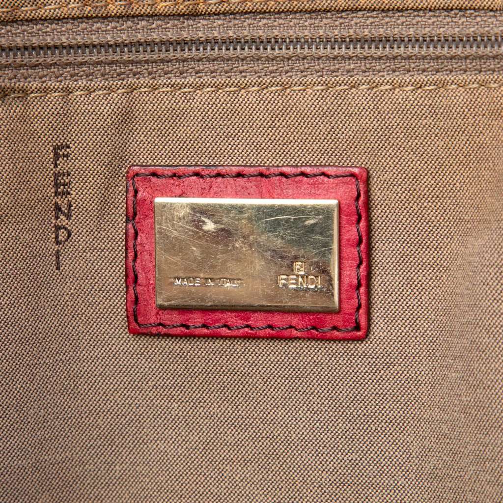 Fendi Zucchino Canvas Tote Beige Very good condition - Box View