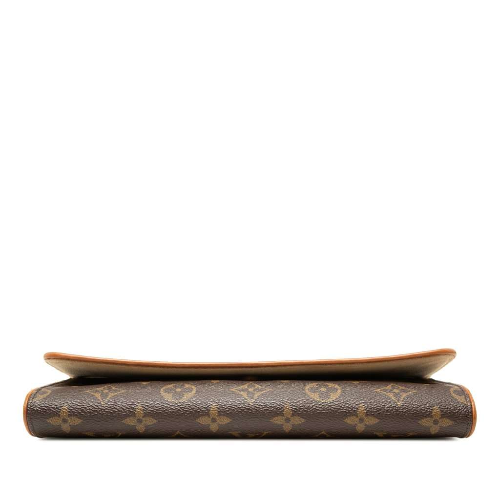 Louis Vuitton Monogram Pochette Twin GM Brown Very good - Inside View