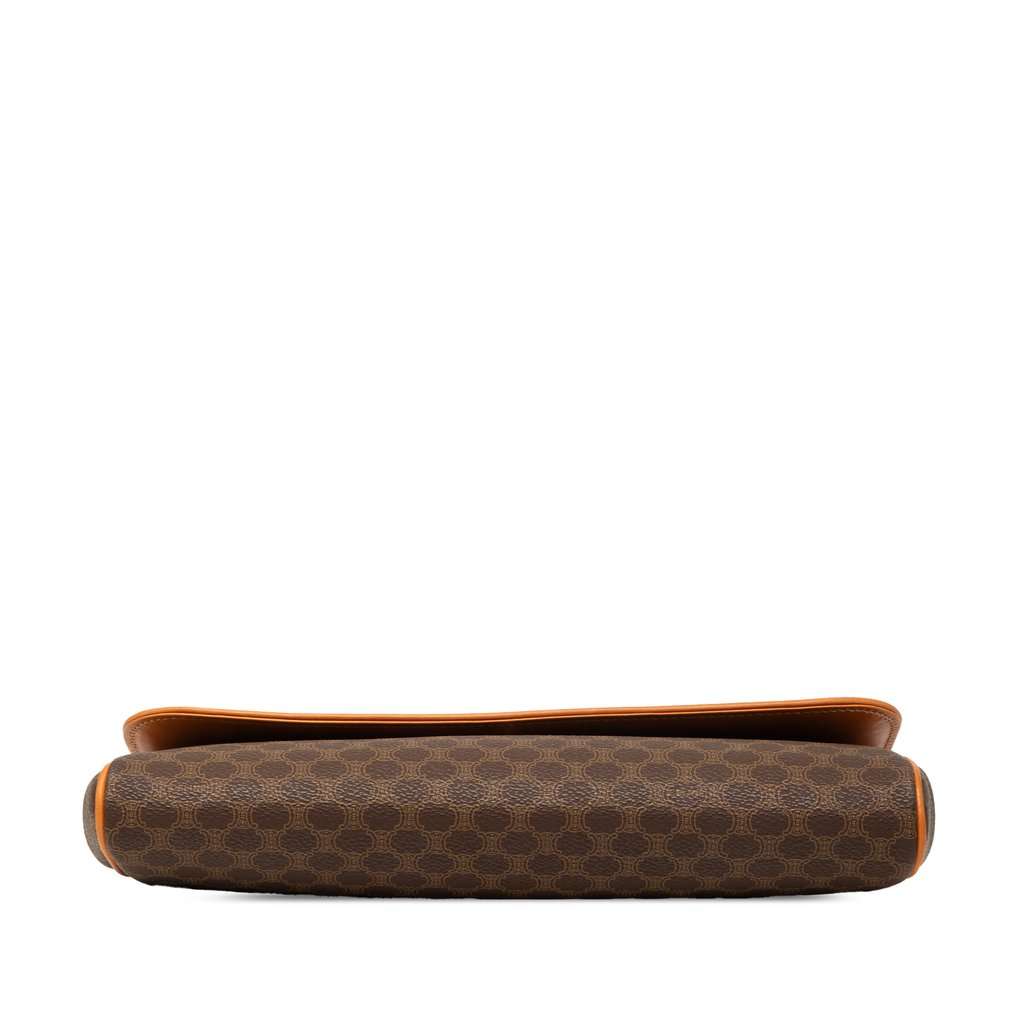 Celine Macadam Coated Canvas Clutch Brown Very good - Inside View