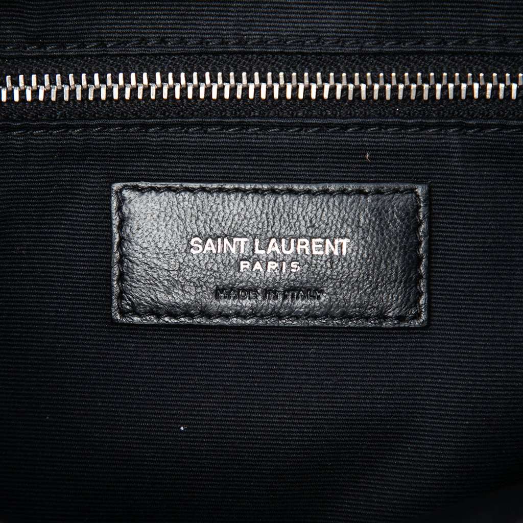 Saint Laurent Small Matelasse Calfskin LouLou Bowling Bag Red Leather Very good condition - Box View