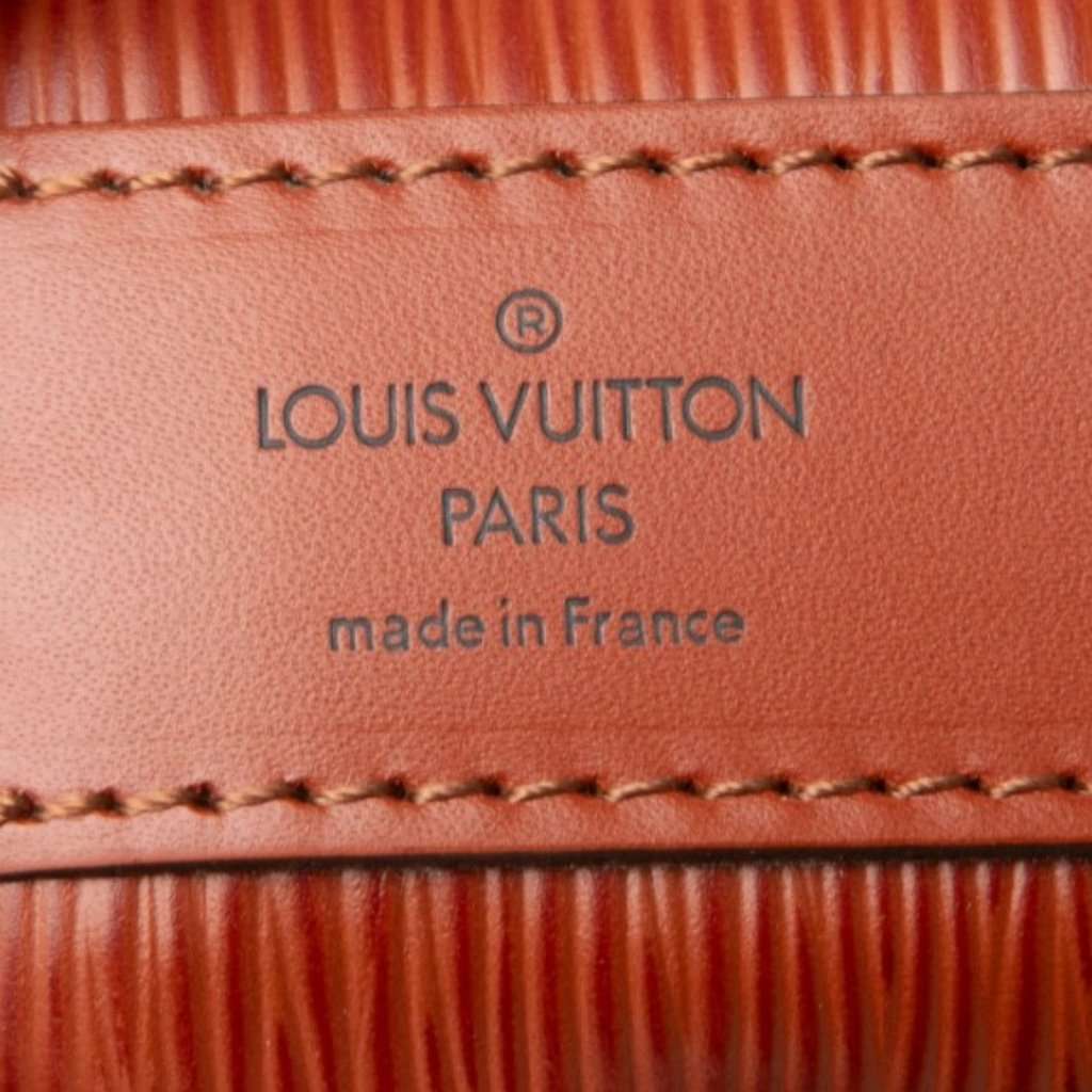 Louis Vuitton Epi Sac D Epaule PM Brown Leather Very good condition - Box View