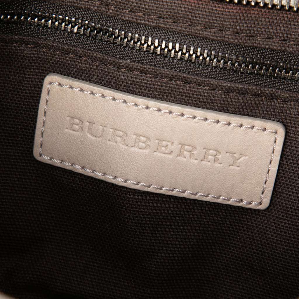 Burberry Smoke Check Coated Canvas Shoulder Bag MultiColor Very good - Box View