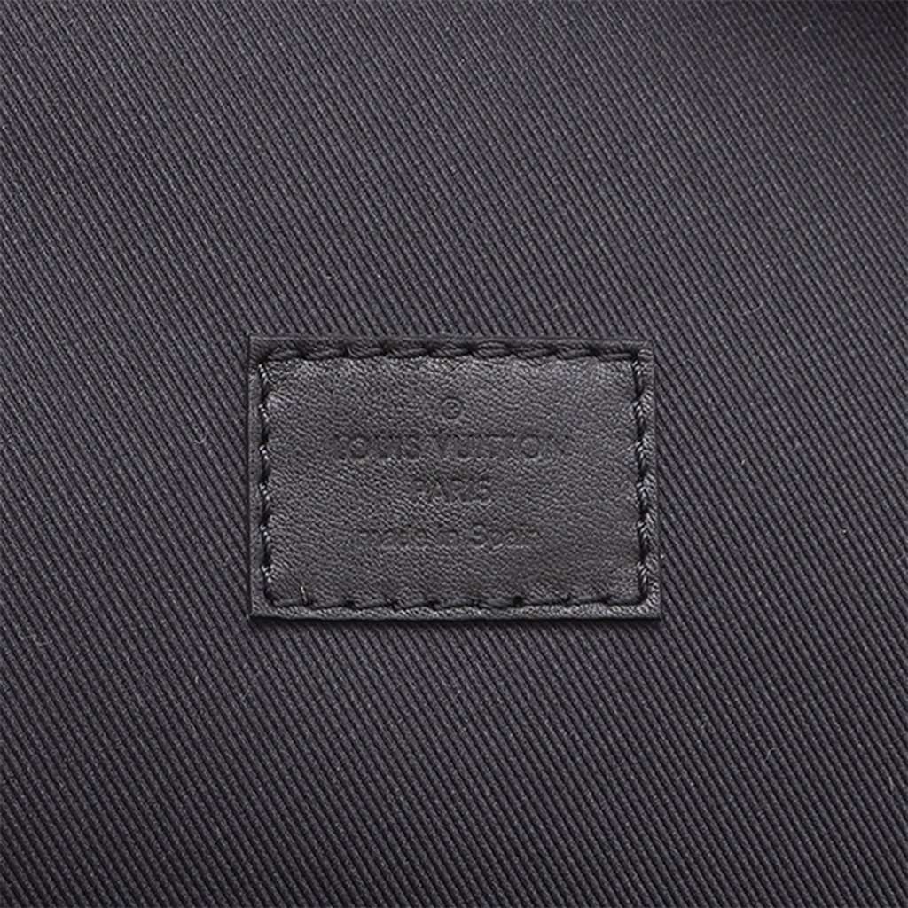 Louis Vuitton Monogram Shadow Racer Sling Bag Black Leather Very good condition - Box View