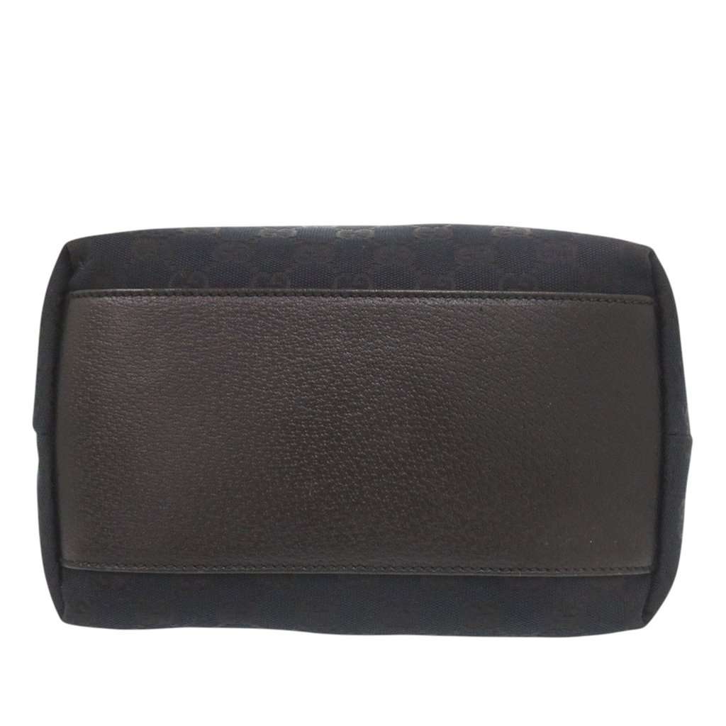 Gucci GG Canvas Charmy Tote Black Very good - Inside View