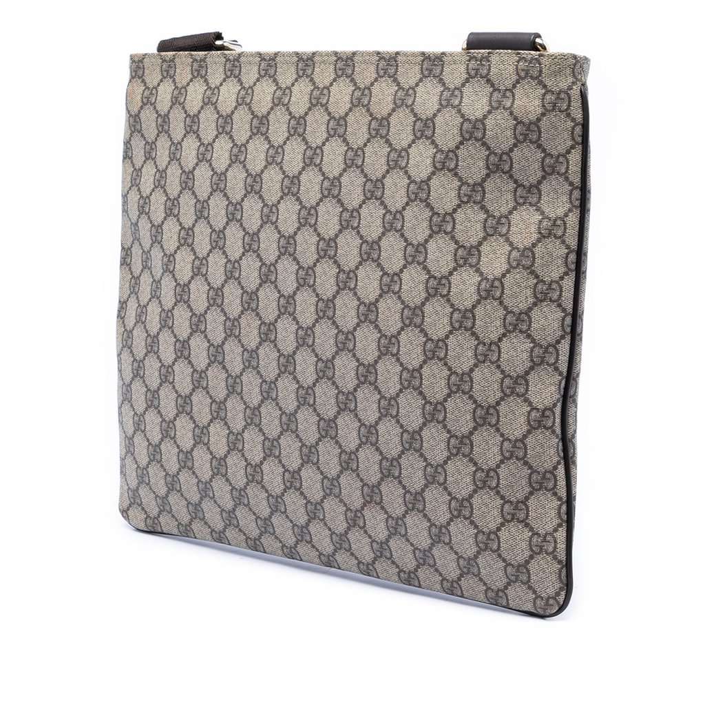 Gucci GG Supreme Crossbody Beige Very good condition - Back View