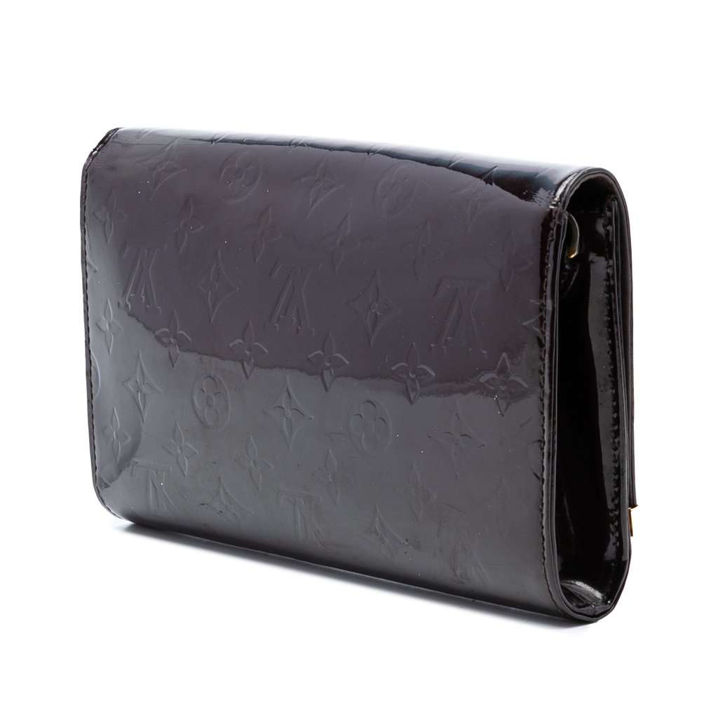 Louis Vuitton Monogram Vernis Ana Purple Leather Very good condition - Back View