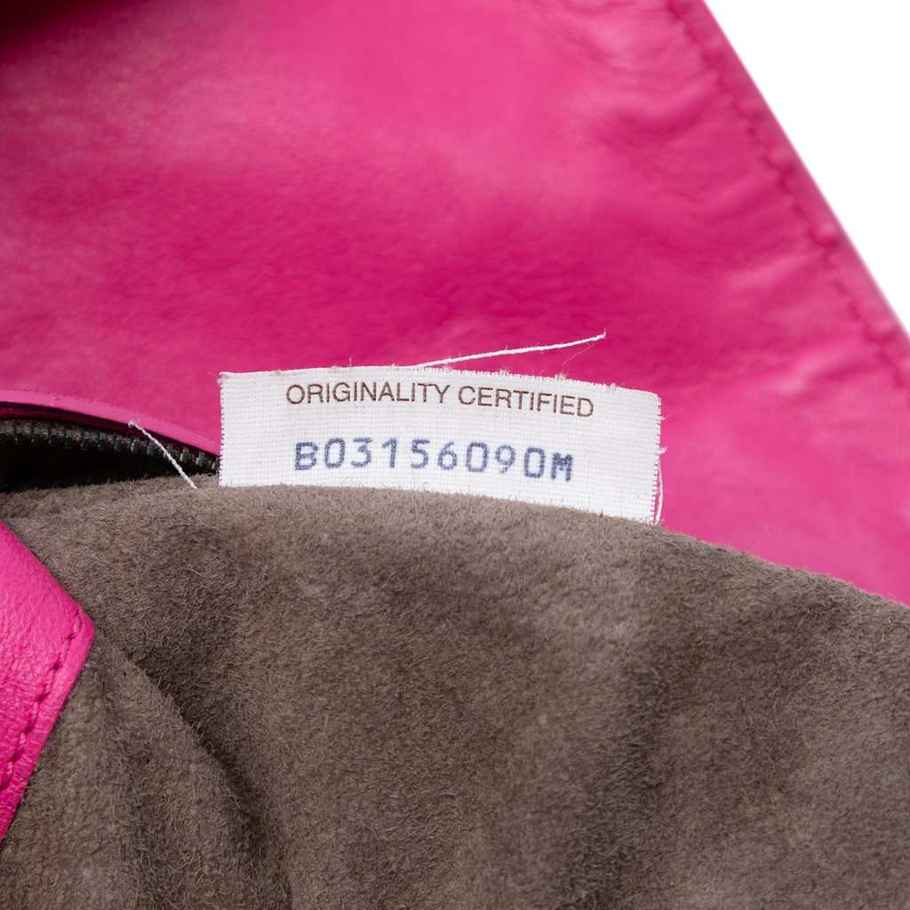 Bottega Veneta Nappa Intrecciato Parachute Tote Pink Leather Very good condition - Box View