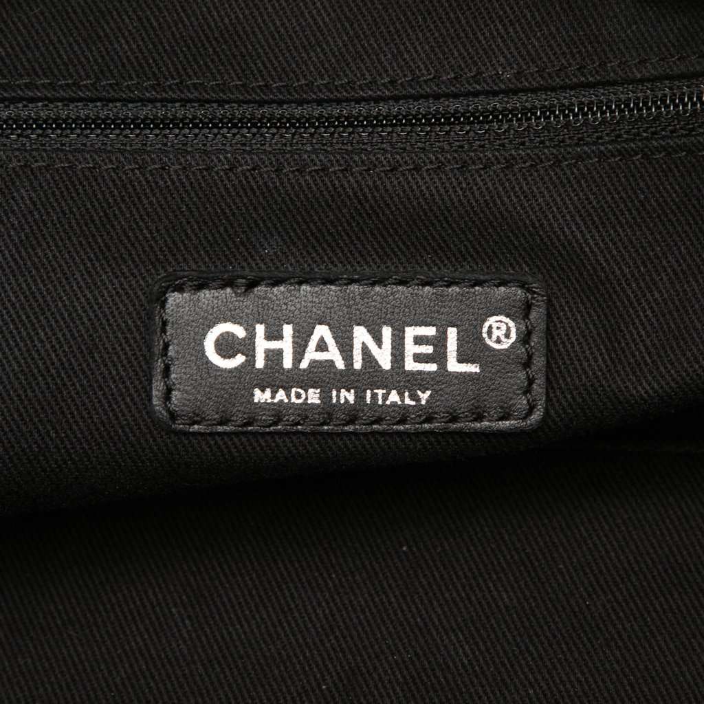 Chanel CC Quilted Aged Calfskin Coco Rider Bowling Bag Beige Leather Very good condition - Box View