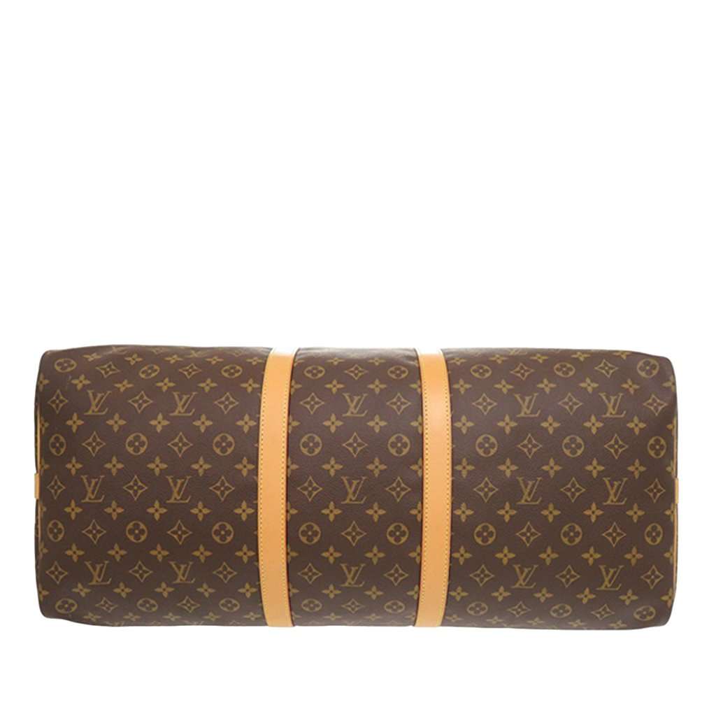Louis Vuitton Monogram Keepall Bandouliere 60 Brown Very good - Inside View