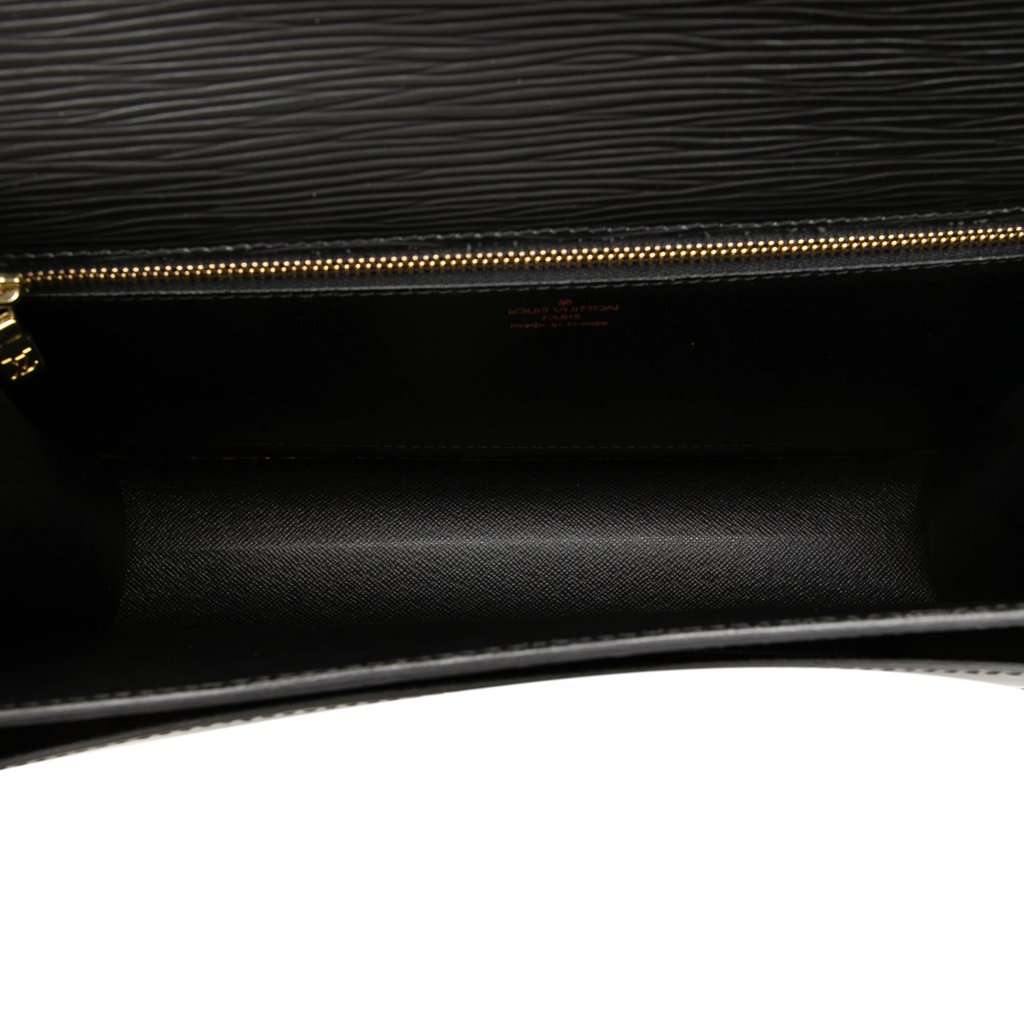 Louis Vuitton Epi Monceau 28 Black Leather Very good - Model View