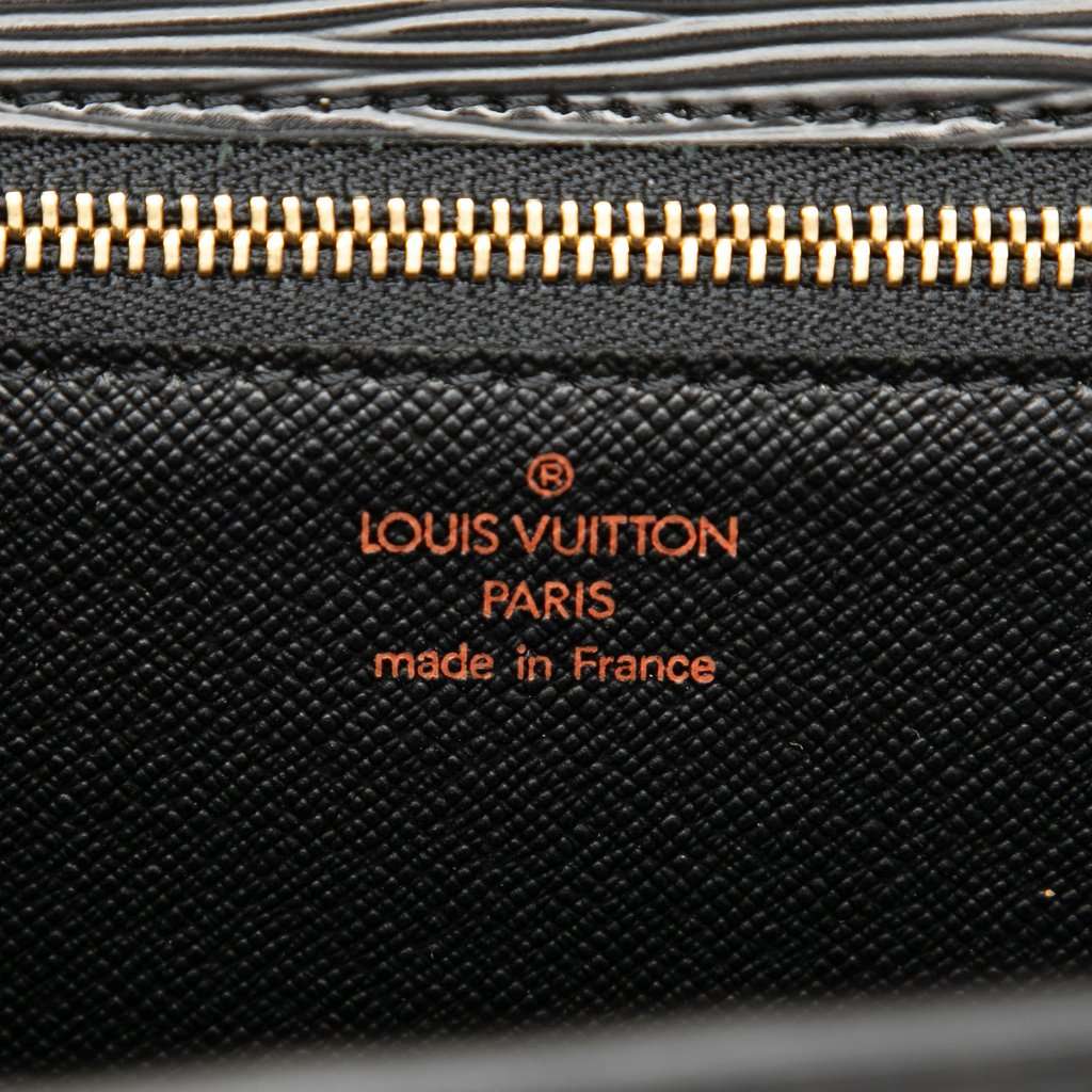 Louis Vuitton Epi Monceau 28 Black Leather Very good - Box View