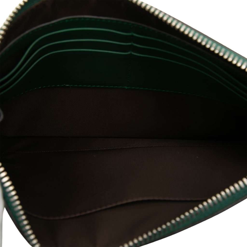 Gucci GG Supreme Fox Clutch Beige Very good - Model View