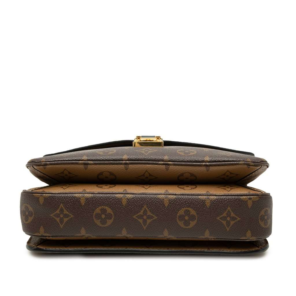 Louis Vuitton Monogram Reverse Pochette Metis Brown Very good condition - Inside View