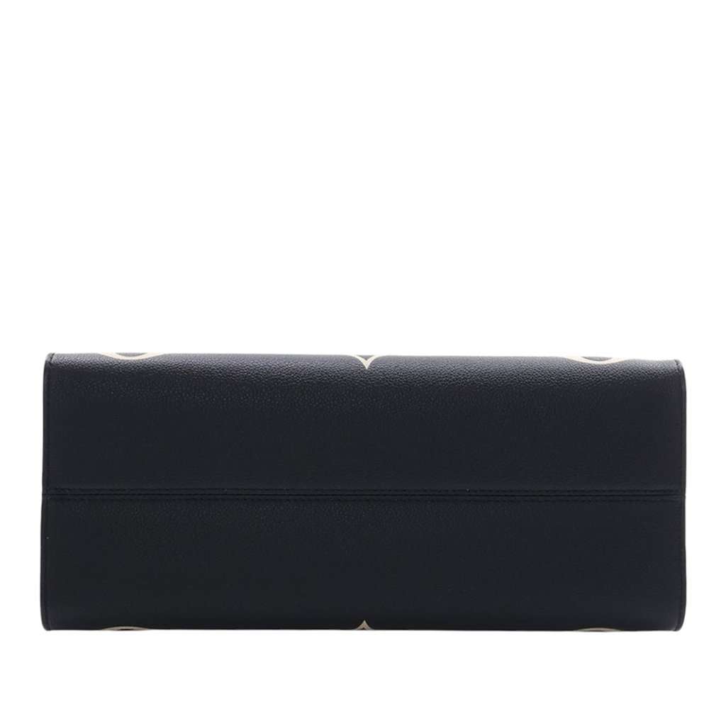 Louis Vuitton Bicolor Monogram Empreinte Giant Onthego MM Black Leather Very good condition - Box View
