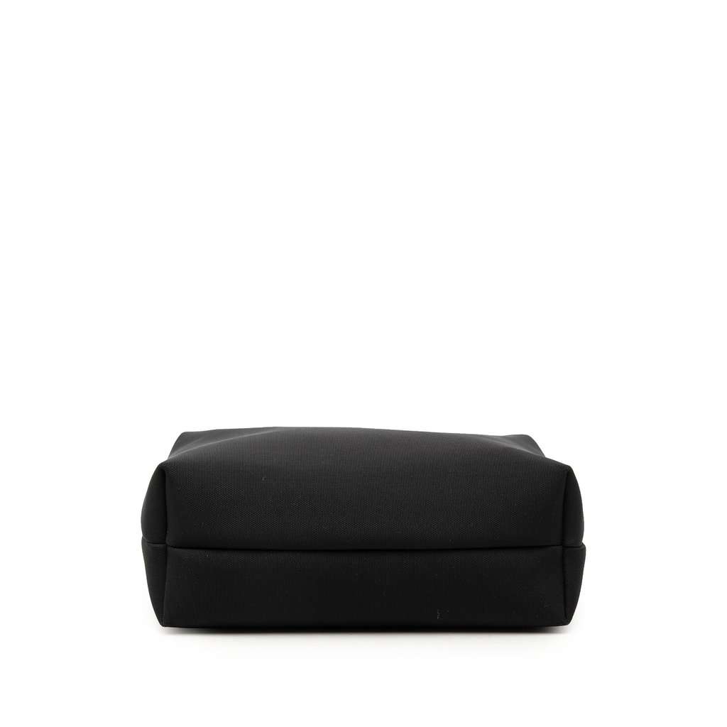 Ferragamo Canvas Travel Pouch Black Very good condition - Inside View