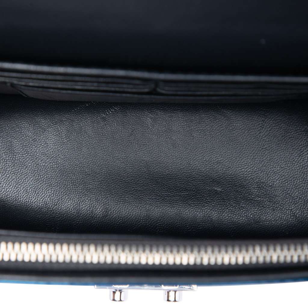 Dior Patent Miss Dior Promenade Crossbody Blue Leather Very good condition - Model View