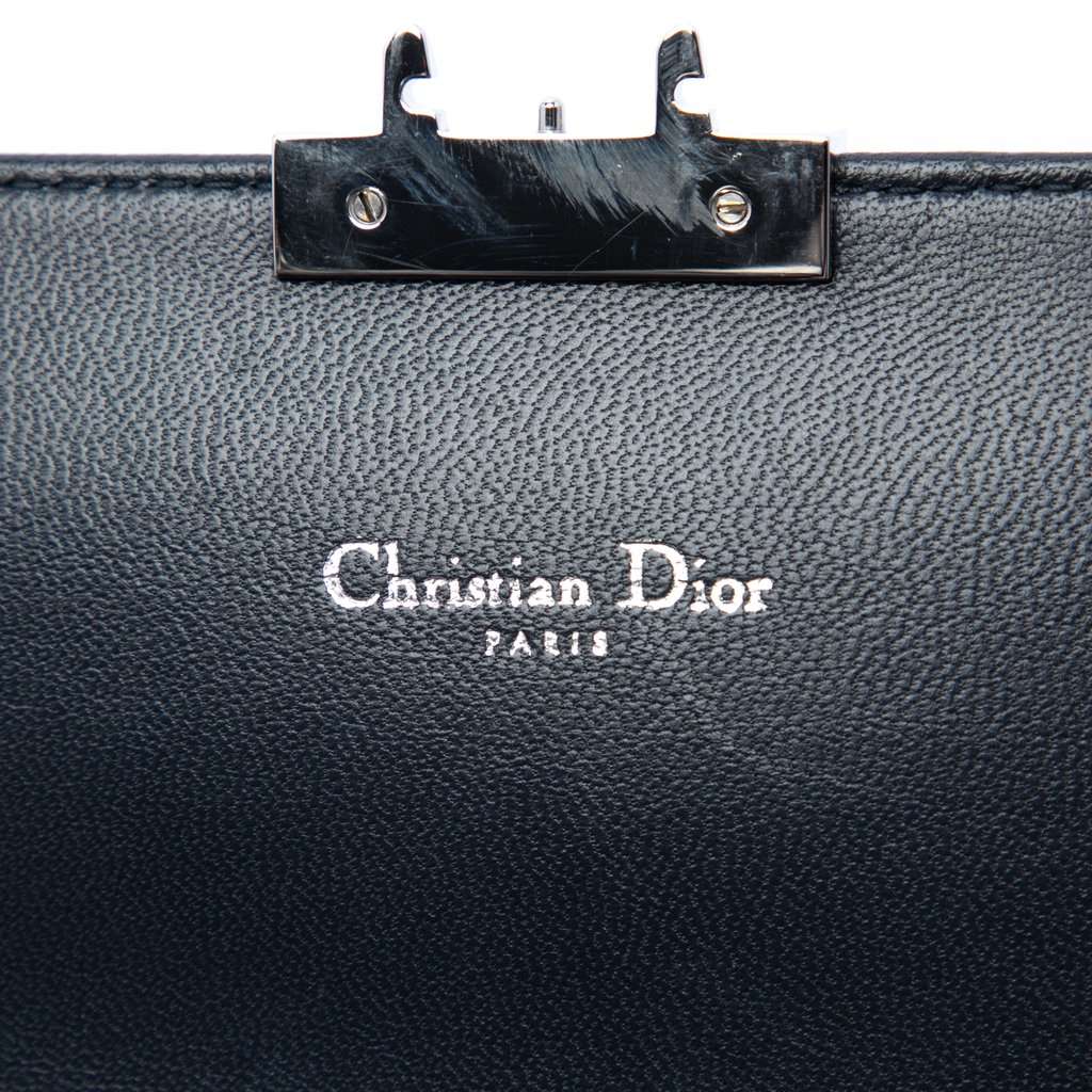 Dior Patent Miss Dior Promenade Crossbody Blue Leather Very good condition - Box View