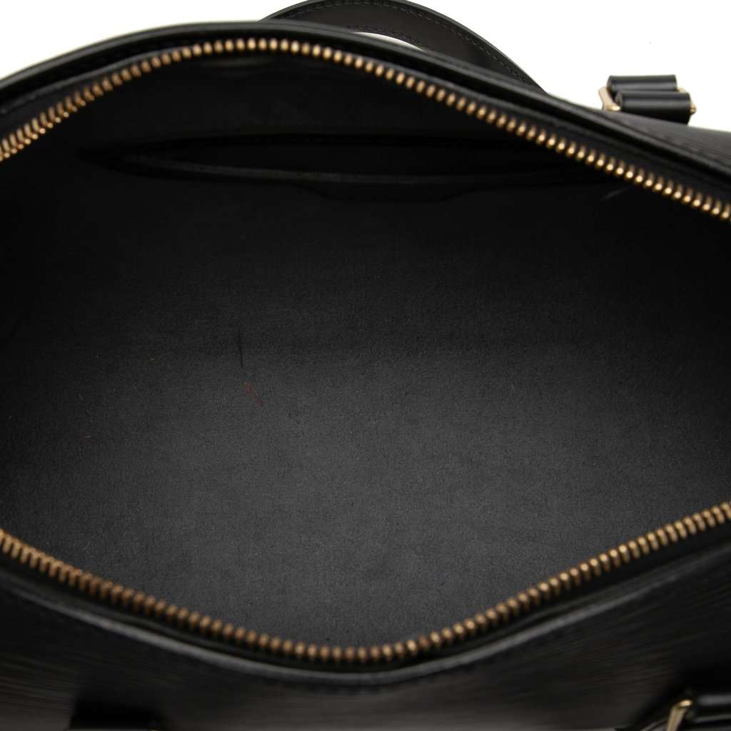 Louis Vuitton Epi Soufflot Black Leather Very good - Model View