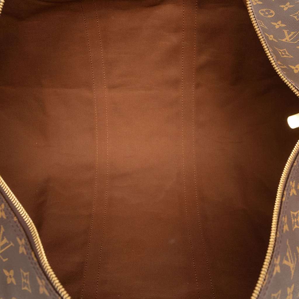 Louis Vuitton Monogram Keepall 60 Brown Very good condition - Model View