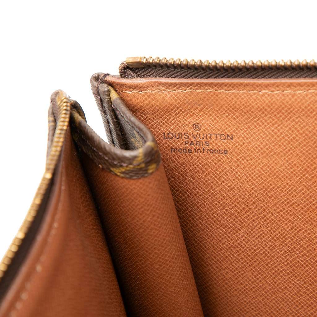 Louis Vuitton Monogram Poche Documents Portfolio Brown Very good condition - Box View