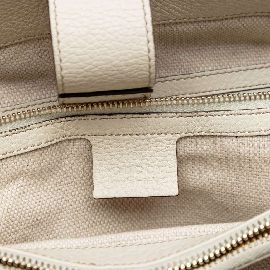 Gucci Medium GG Canvas Bamboo Diana Tote Beige Very good condition - Box View