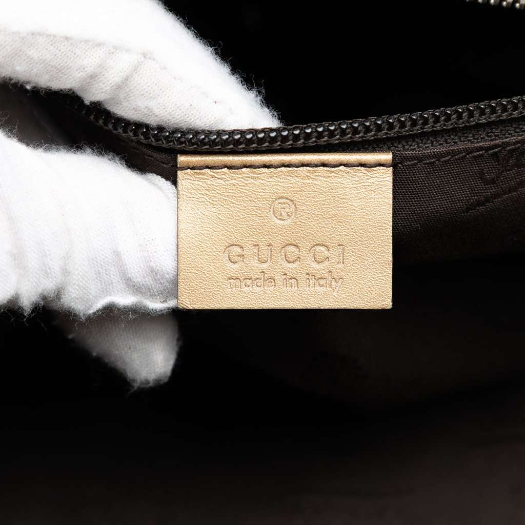 Gucci Medium GG Imprime Tote Gold Very good condition - Box View