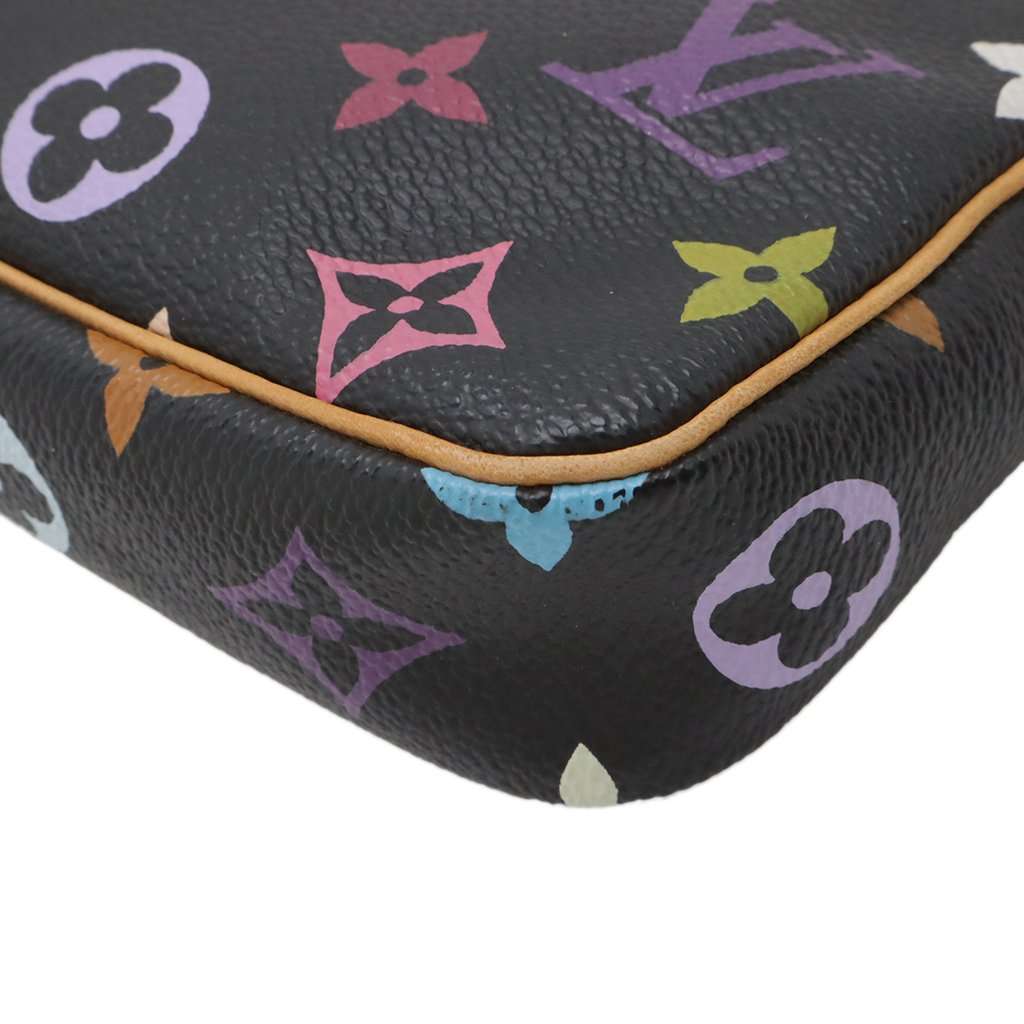 Louis Vuitton Monogram Multicolore Pochette Accessoires Black Very good - Box View