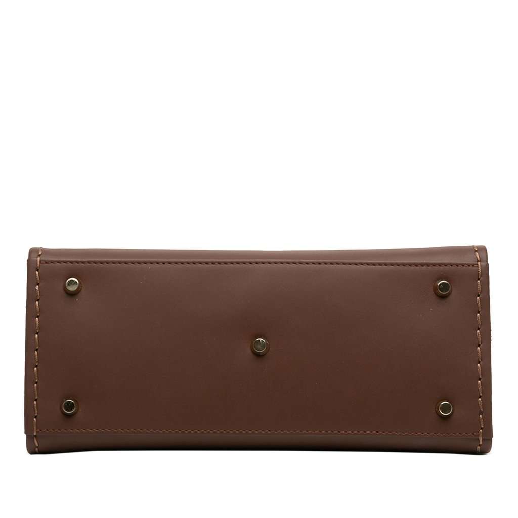 Chloé Medium Zipped Edith Satchel Brown Leather Very good condition - Inside View