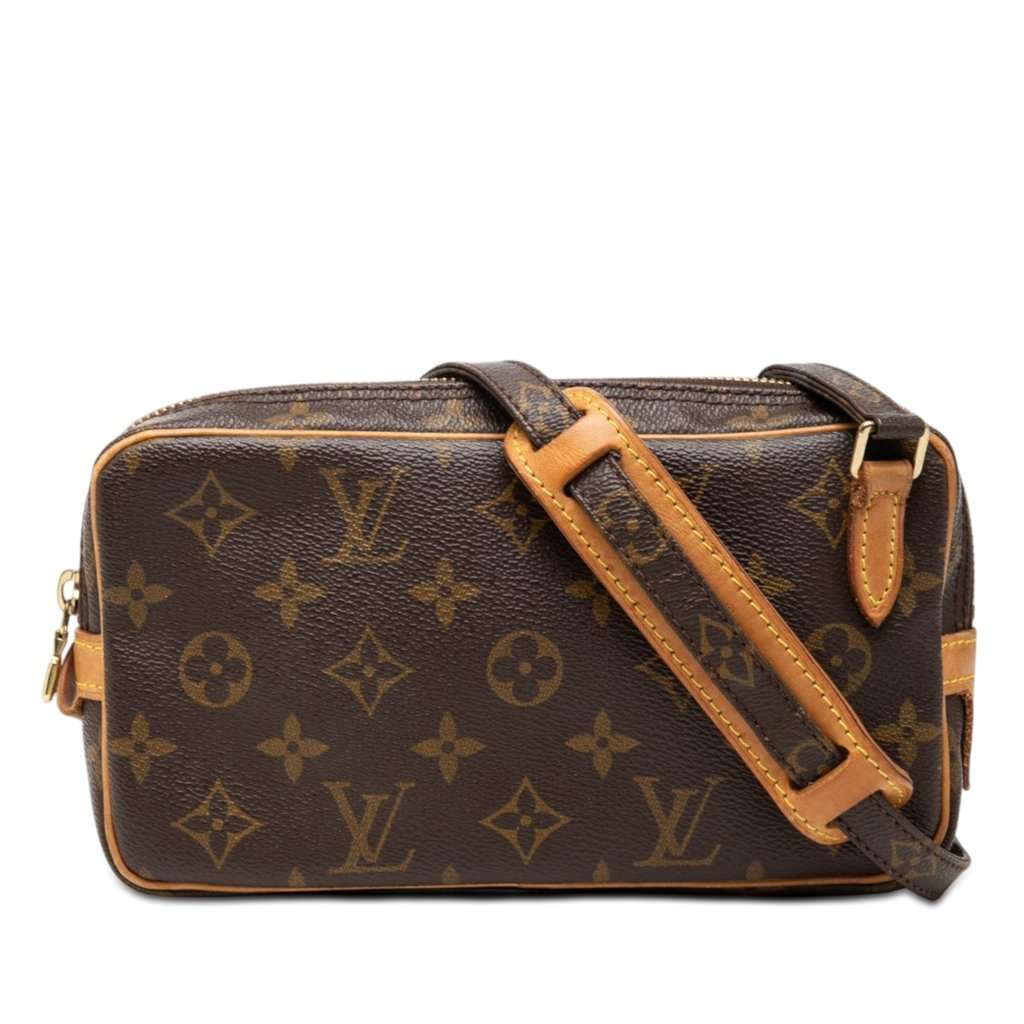 Louis Vuitton Monogram Pochette Marly Bandouliere Brown Very good condition - Front View