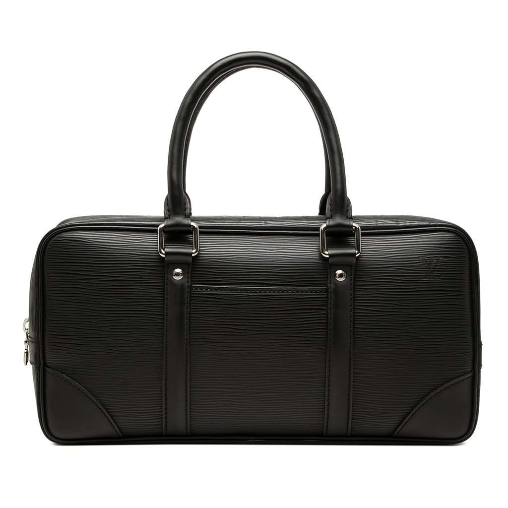 Louis Vuitton Epi Vivienne Long MM Black Leather Very good - Front View