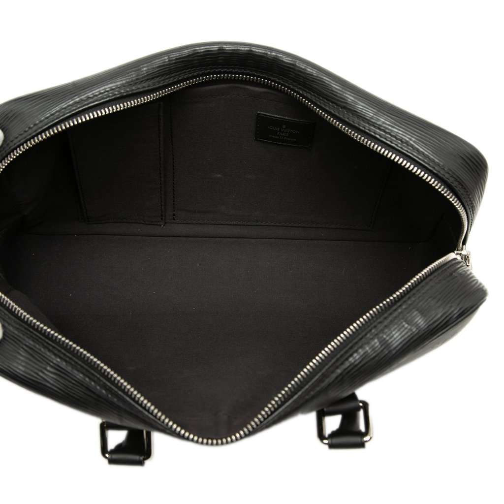 Louis Vuitton Epi Vivienne Long MM Black Leather Very good - Model View